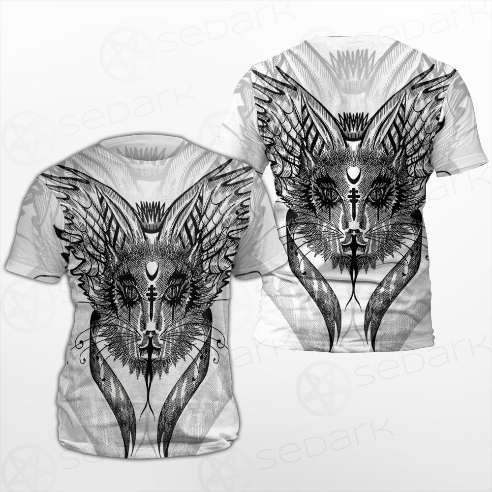 Gothic Cat SDN-1058 Unisex T-shirt
