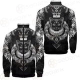 Black Cat Silhouette Portrait SDN-1060 Jacket