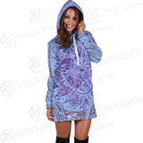 Mystical Cat Skeleton Lies SDN-1061 Hoodie Dress