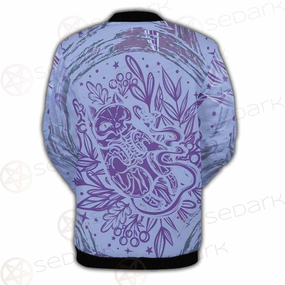 Mystical Cat Skeleton Lies SDN-1061 Button Jacket