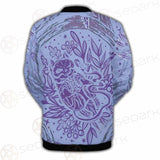 Mystical Cat Skeleton Lies SDN-1061 Button Jacket