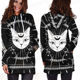 Moon On Night Sky SDN-1062 Hoodie Dress