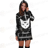 Moon On Night Sky SDN-1062 Hoodie Dress