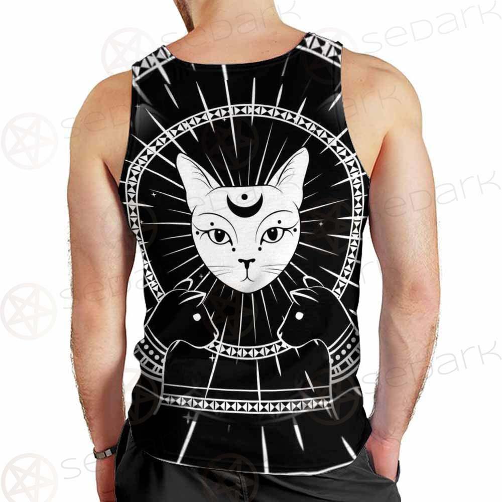 Moon On Night Sky SDN-1062 Men Tank-tops