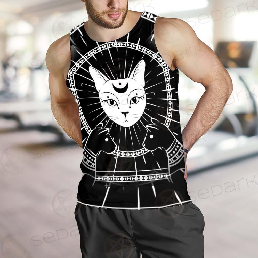 Moon On Night Sky SDN-1062 Men Tank-tops