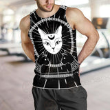 Moon On Night Sky SDN-1062 Men Tank-tops