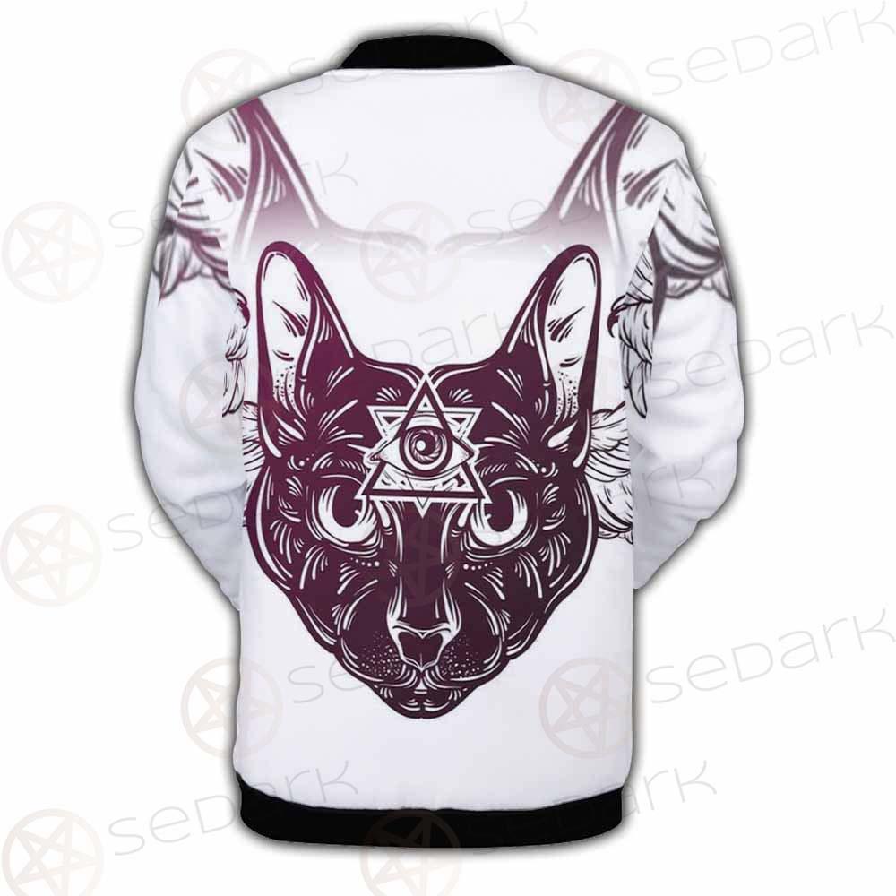 Mystical Elegant Cat SDN-1063 Button Jacket