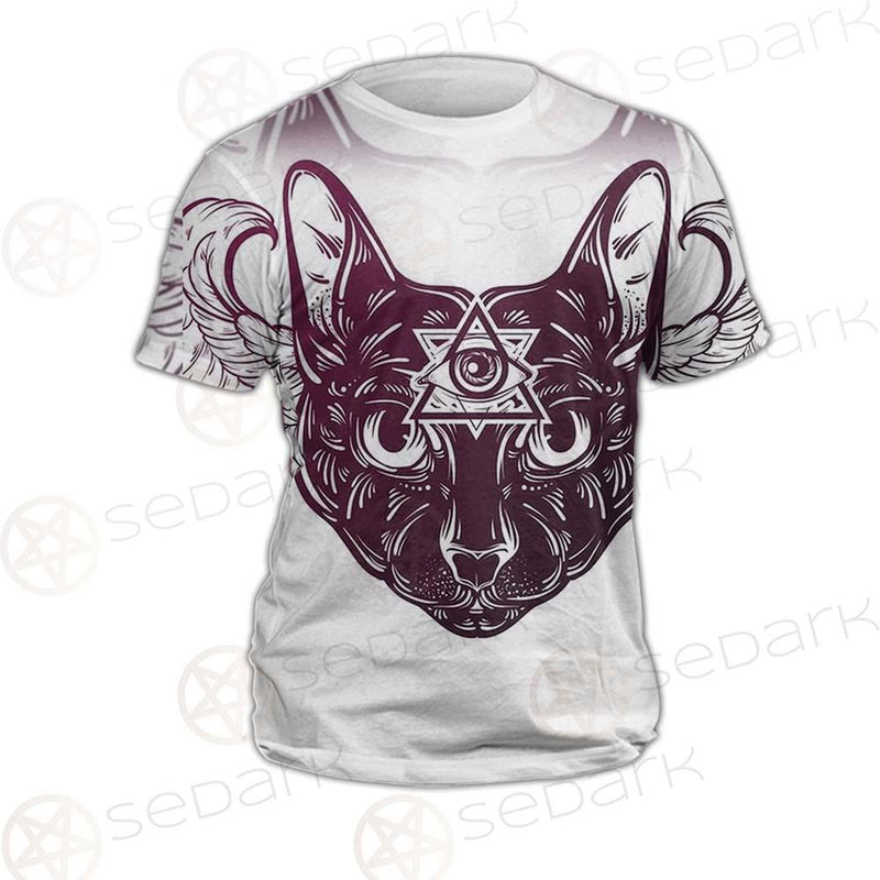 Mystical Elegant Cat SDN-1063 Unisex T-shirt