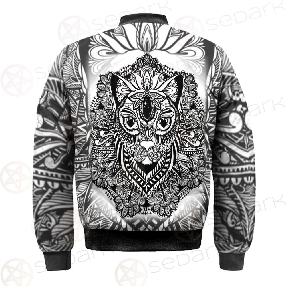 Cat Mystic And Mandala Tattoo SDN-1065 Jacket