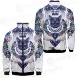 Black Cat Silhouette Portrait SDN-1066 Jacket