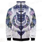 Black Cat Silhouette Portrait SDN-1066 Jacket