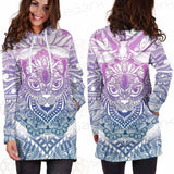Cat Mystic And Mandala Tattoo SDN-1067 Hoodie Dress