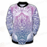 Cat Mystic And Mandala Tattoo SDN-1067 Button Jacket