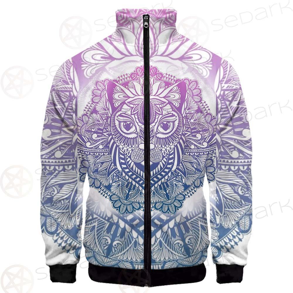 Cat Mystic And Mandala Tattoo SDN-1067 Jacket