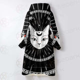 Hands With Rings SDN-1068 Oversized Sherpa Blanket Hoodie