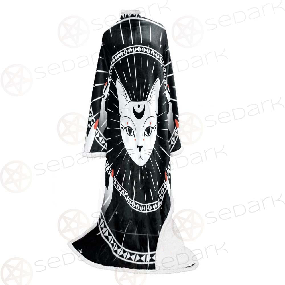 Hands With Rings SDN-1068 Sleeved Blanket