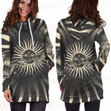 Moonlight Activity In Vintage SDN-1069 Hoodie Dress