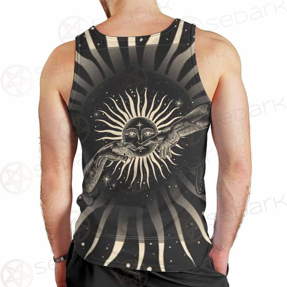 Moonlight Activity In Vintage SDN-1069 Men Tank-tops