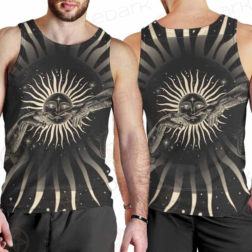 Moonlight Activity In Vintage SDN-1069 Men Tank-tops