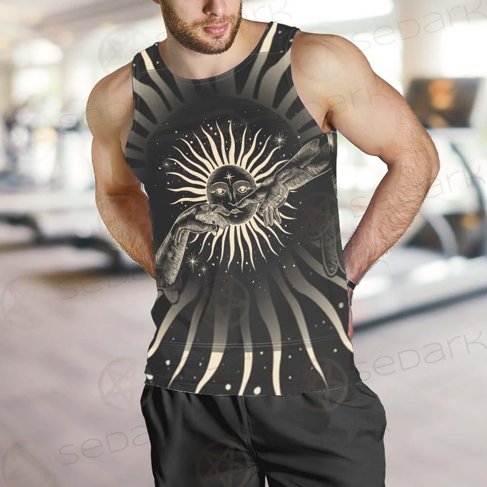 Moonlight Activity In Vintage SDN-1069 Men Tank-tops