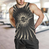 Moonlight Activity In Vintage SDN-1069 Men Tank-tops