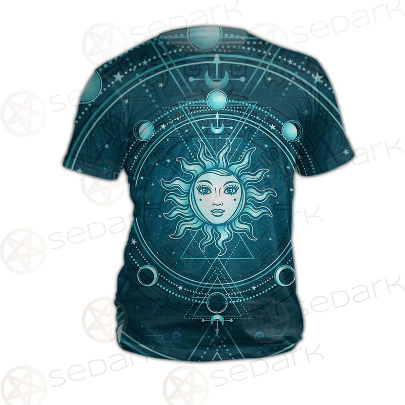 Phases Of The Moon SDN-1072 Unisex T-shirt