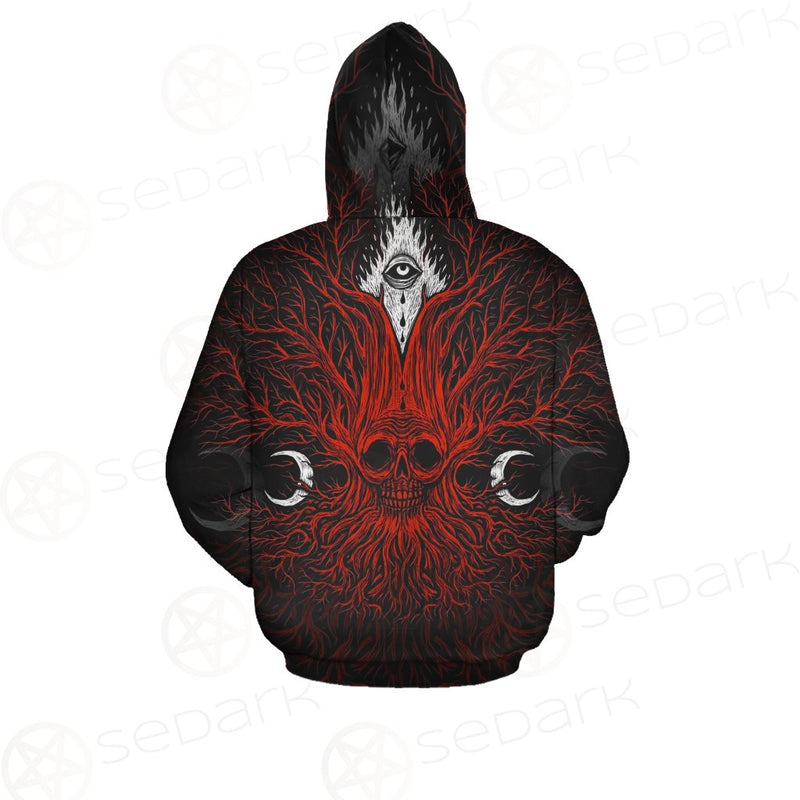 A Moon And A Burning Eye SDN-0173 Hoodie Allover