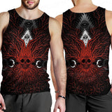 A Moon And A Burning Eye SDN-0173 Men Tank-tops
