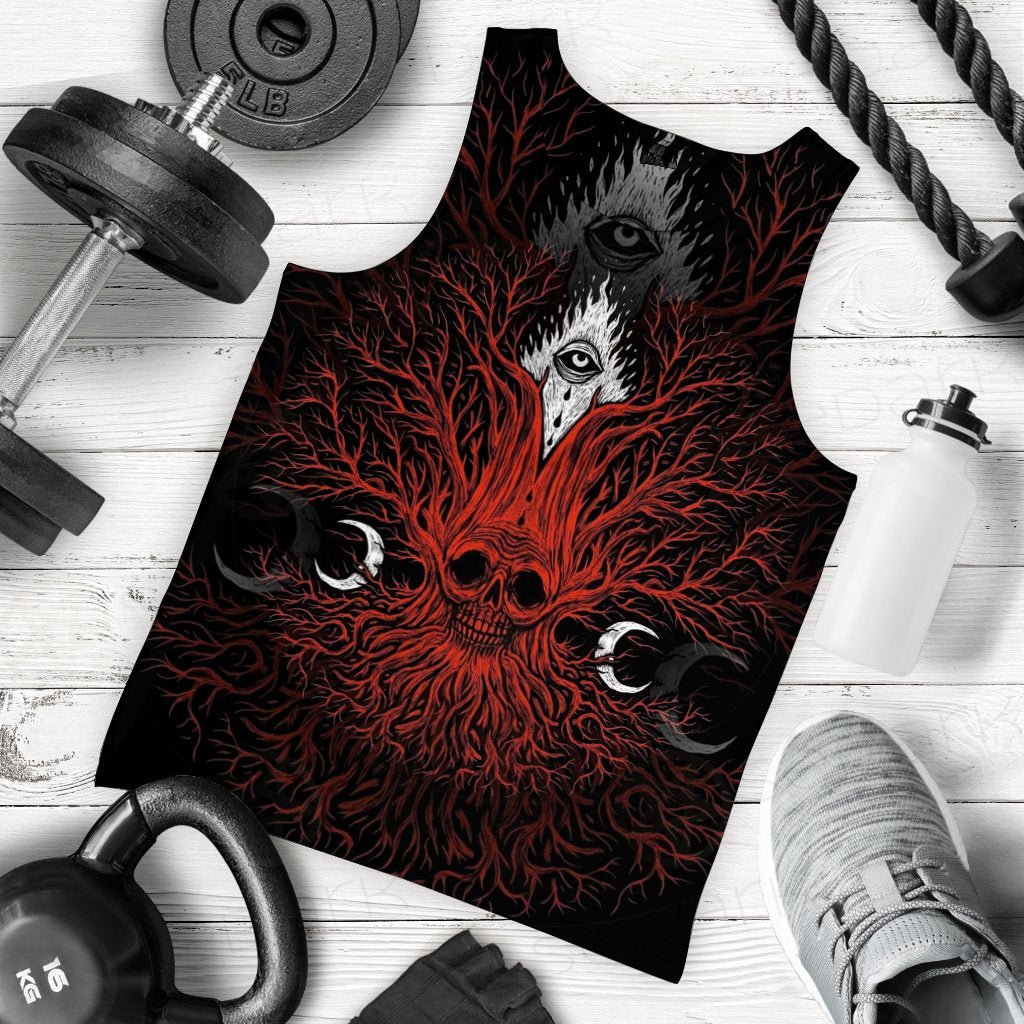 A Moon And A Burning Eye SDN-0173 Men Tank-tops