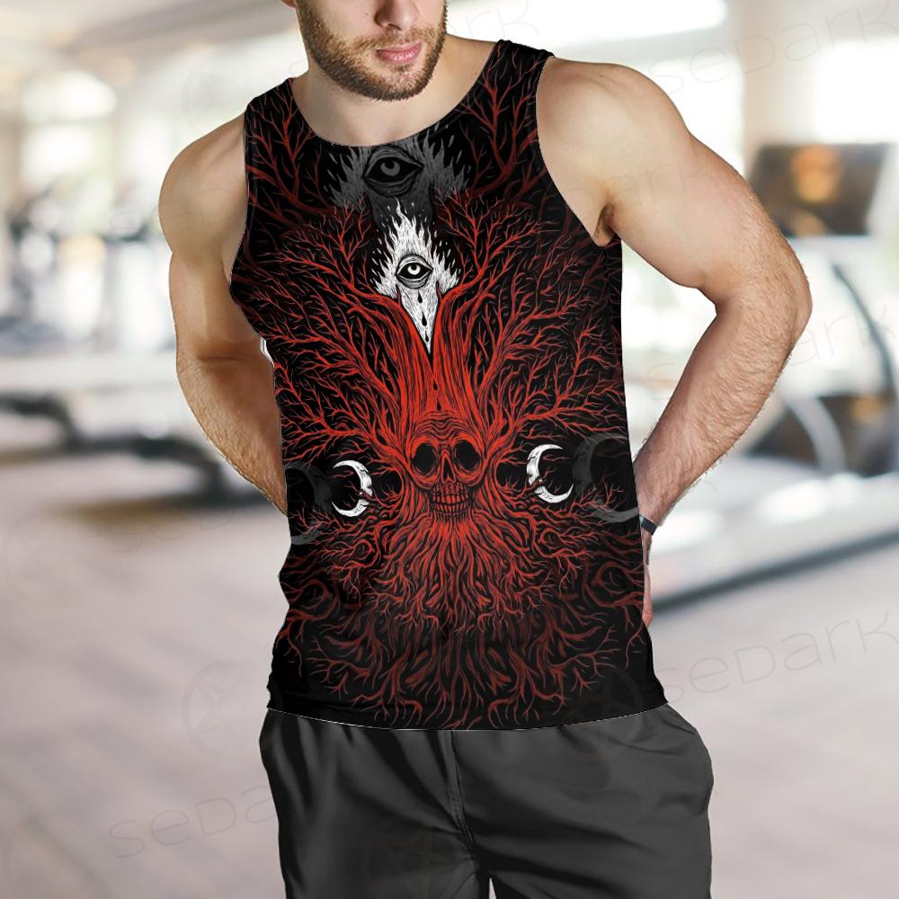 A Moon And A Burning Eye SDN-0173 Men Tank-tops