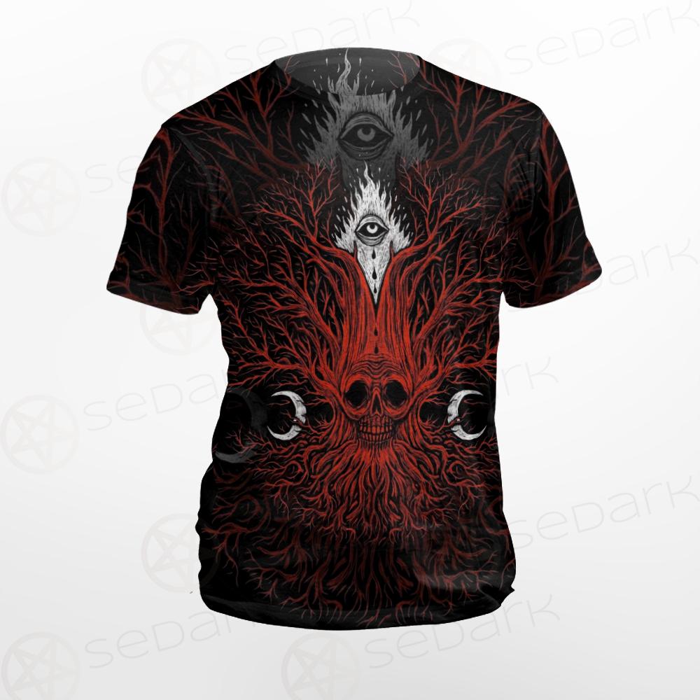 A Moon And A Burning Eye SDN-0173 Unisex T-shirt