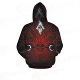A Moon And A Burning Eye SDN-0173 Zip-up Hoodies