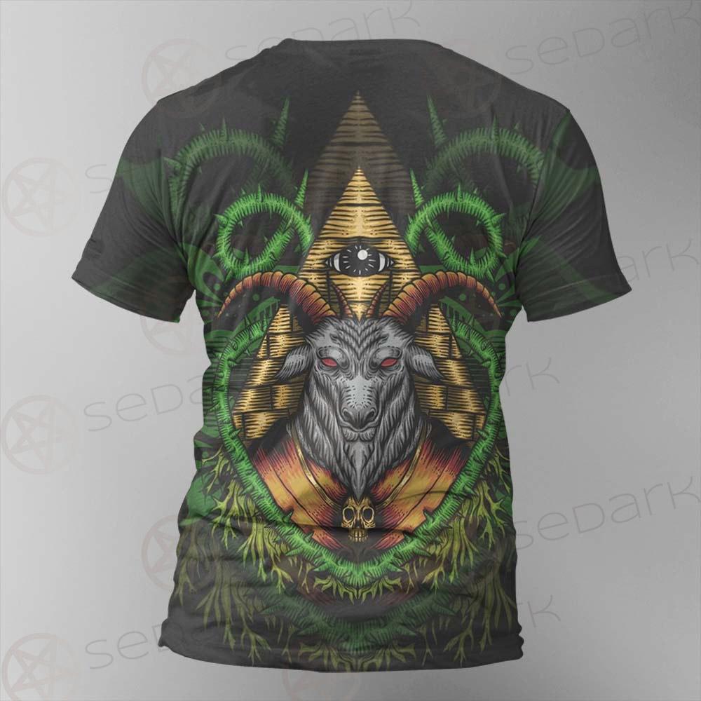Baphomet Vector Illustration SDN-1074 Unisex T-shirt