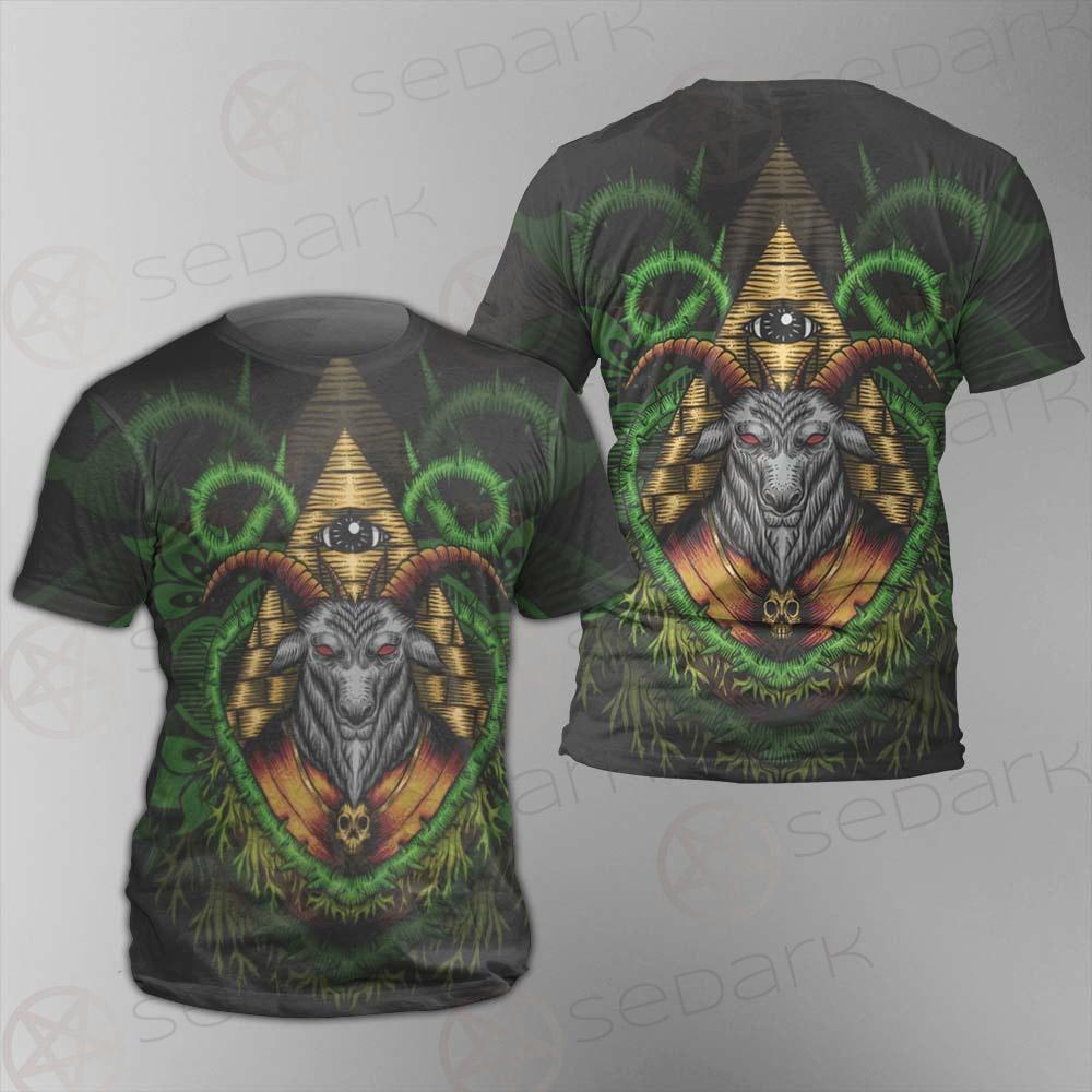 Baphomet Vector Illustration SDN-1074 Unisex T-shirt