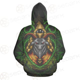 Baphomet Vector Illustration SDN-1074 Zip-up Hoodies