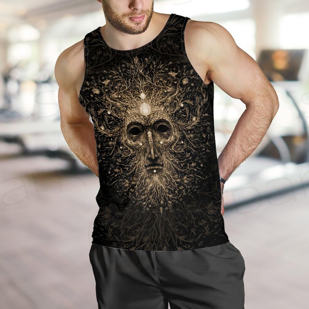 Forest Magic Character Men Tank-tops
