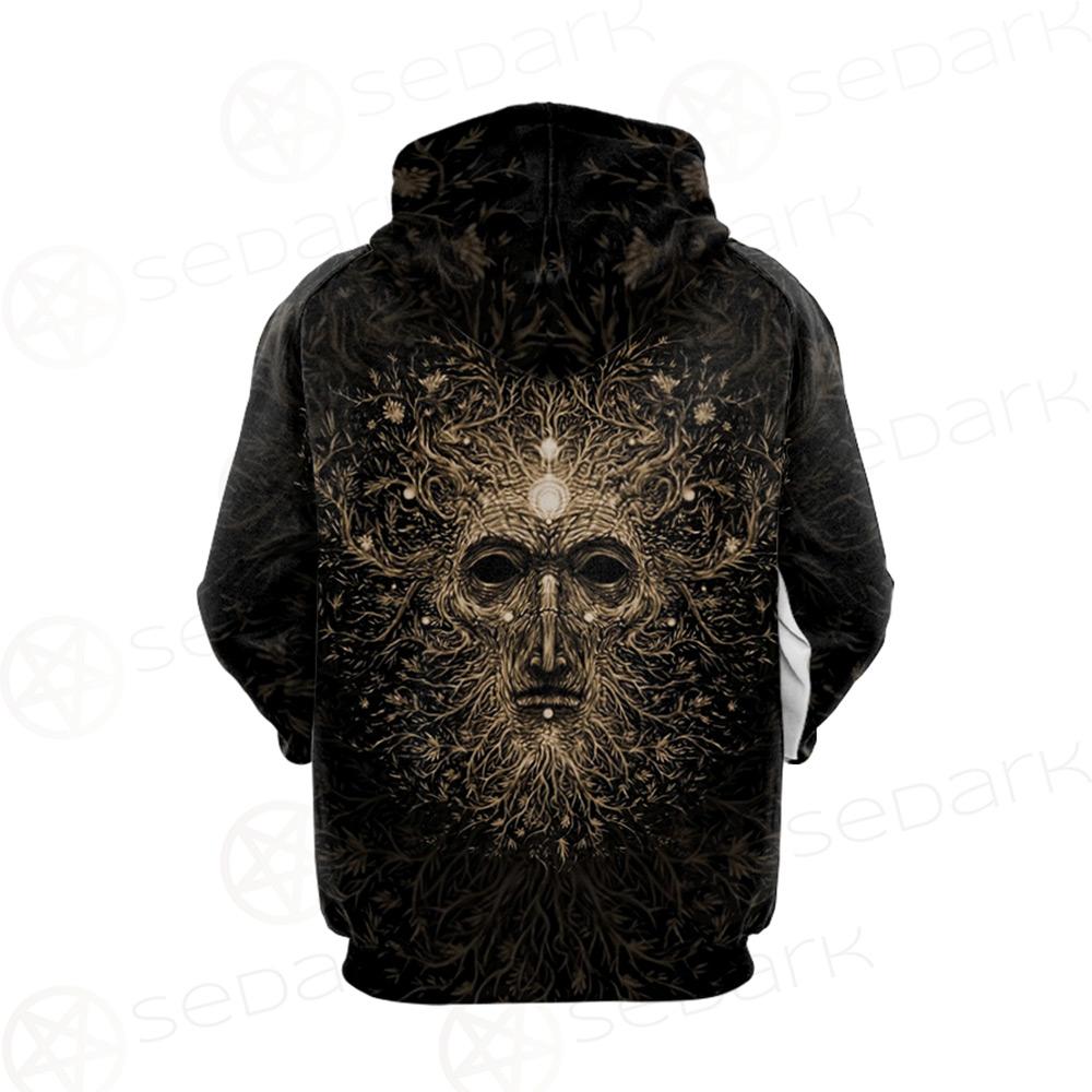 Forest Magic Character Hoodie Raglan