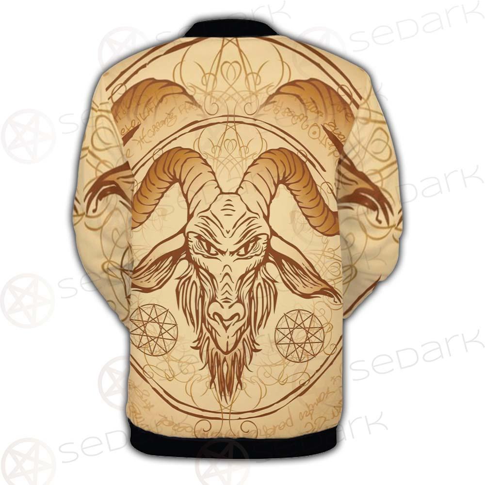 Pentagram Inscribed In A Circle SDN-1076 Button Jacket