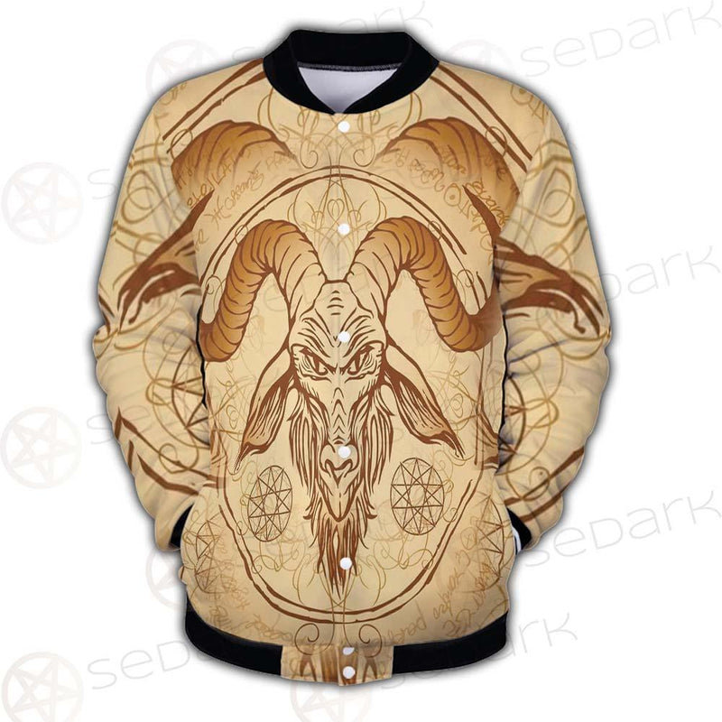 Pentagram Inscribed In A Circle SDN-1076 Button Jacket