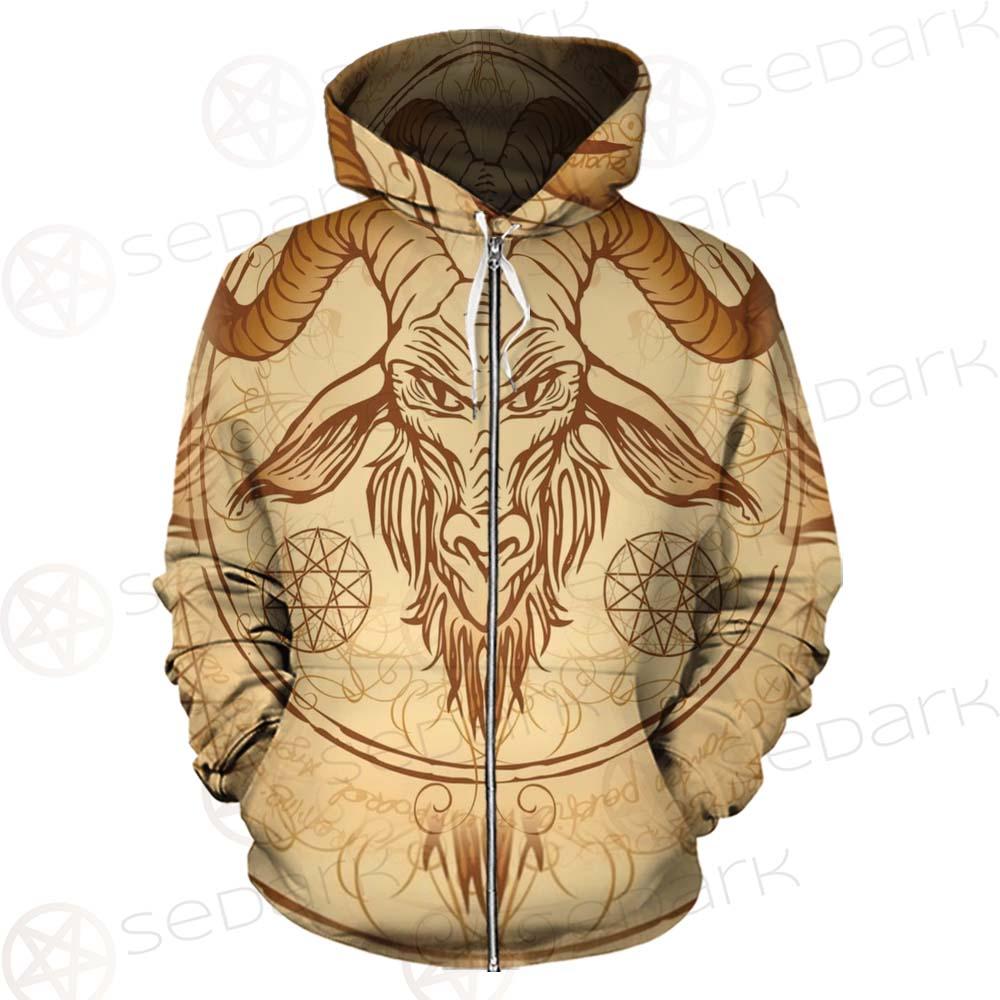 Pentagram Inscribed In A Circle SDN-1076 Hoodie & Zip Hoodie