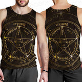 Vector Banner In Retro SDN-1077 Men Tank-tops