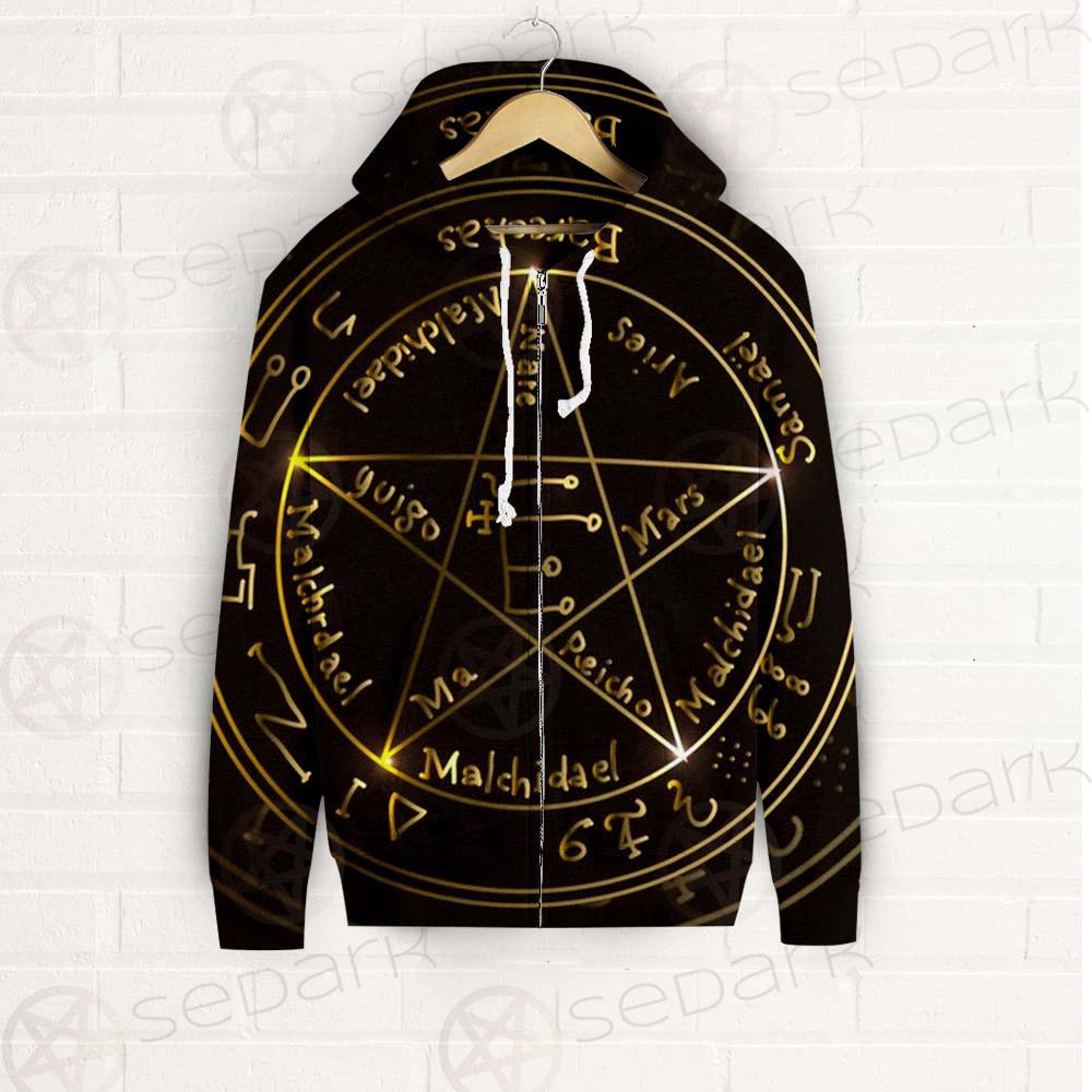 Vector Banner In Retro SDN-1077 Zip-up Hoodies