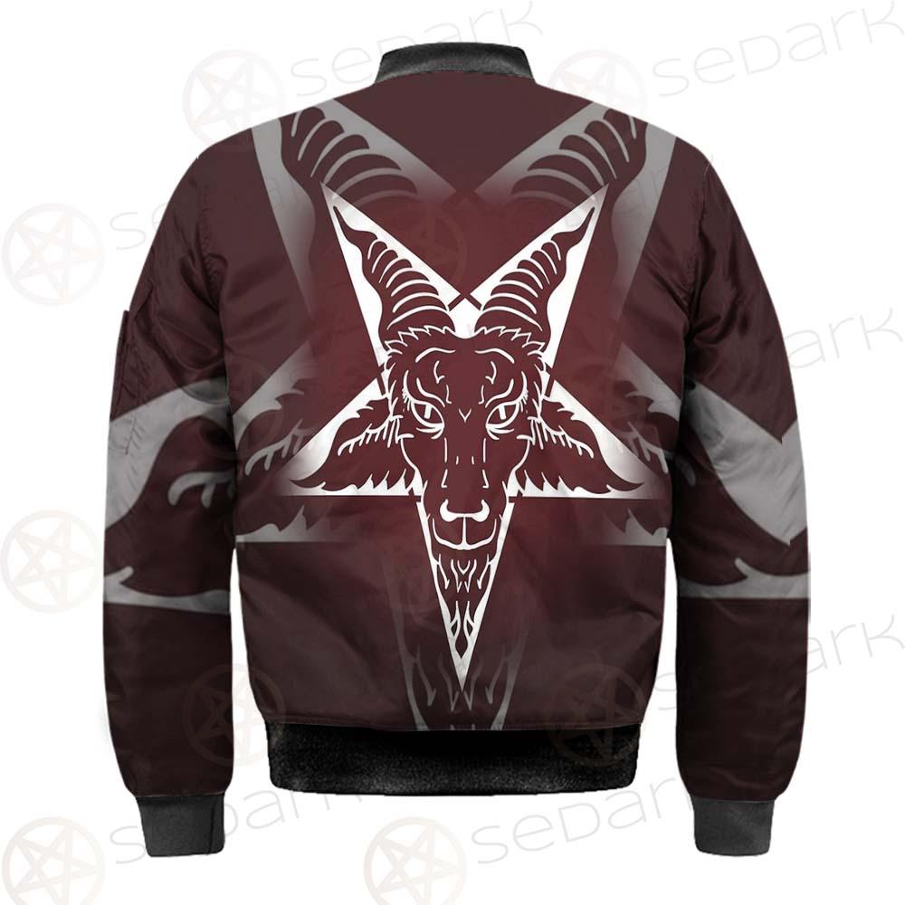 Goat Head On Pentagram SDN-1078 Jacket