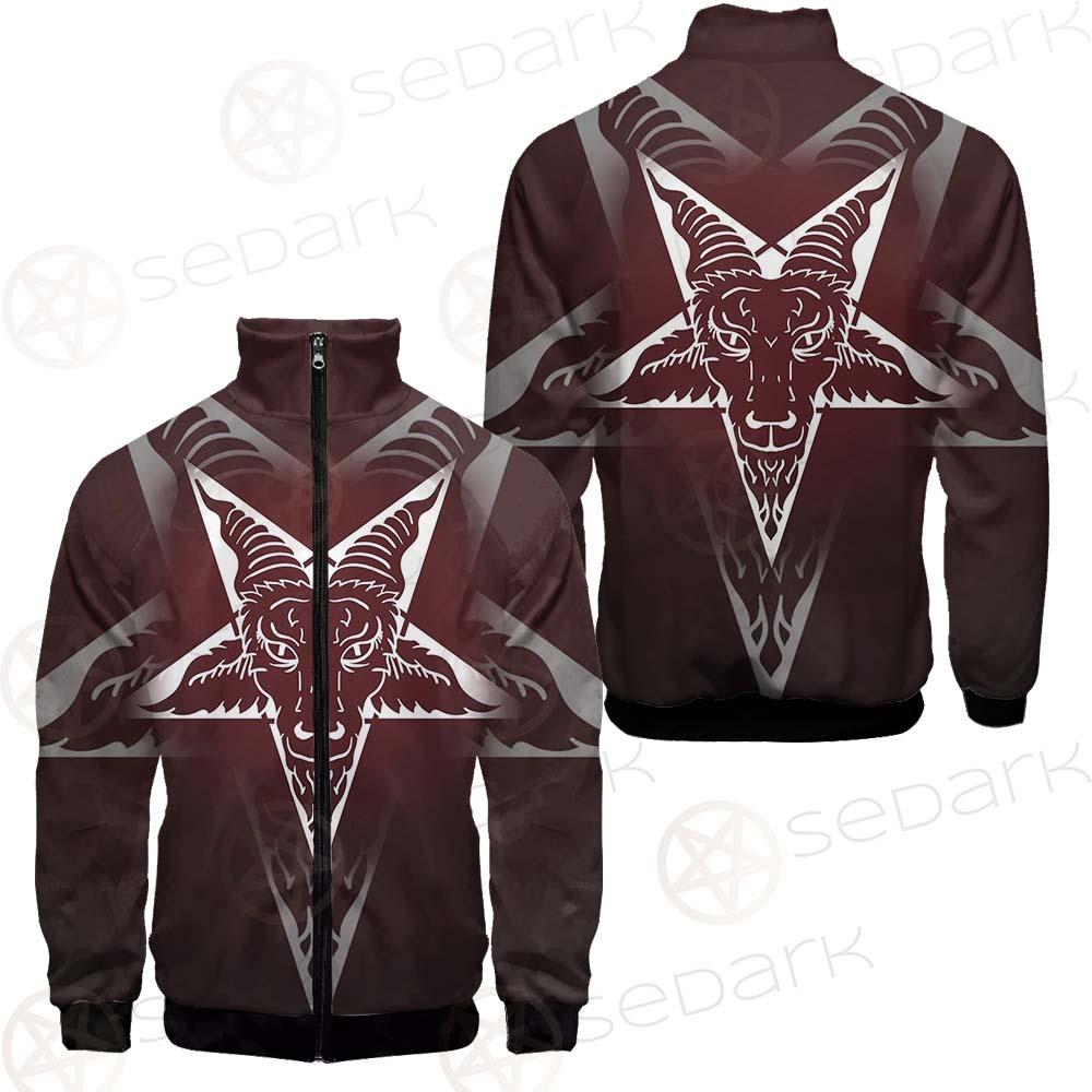 Goat Head On Pentagram SDN-1078 Jacket