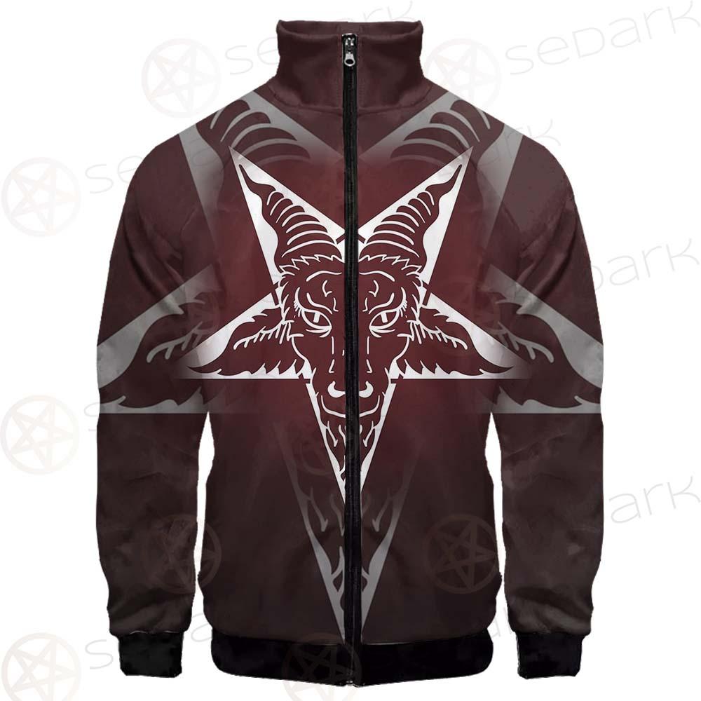 Goat Head On Pentagram SDN-1078 Jacket