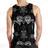 Devils Head With Horns SDN-1079 Men Tank-tops