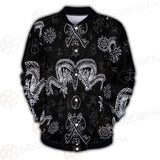 Devils Head With Horns SDN-1079 Button Jacket