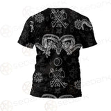 Devils Head With Horns SDN-1079 Unisex T-shirt