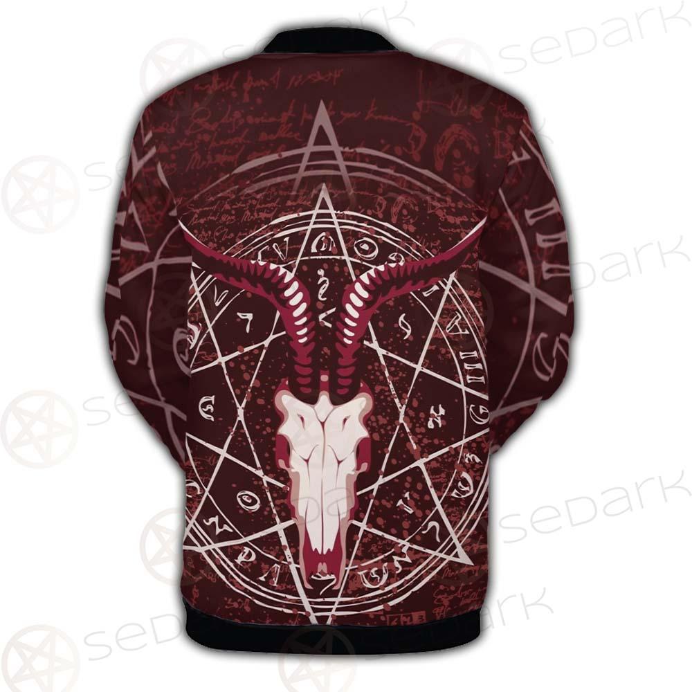 Pentagram With Magical Inscriptions SDN-1080 Button Jacket