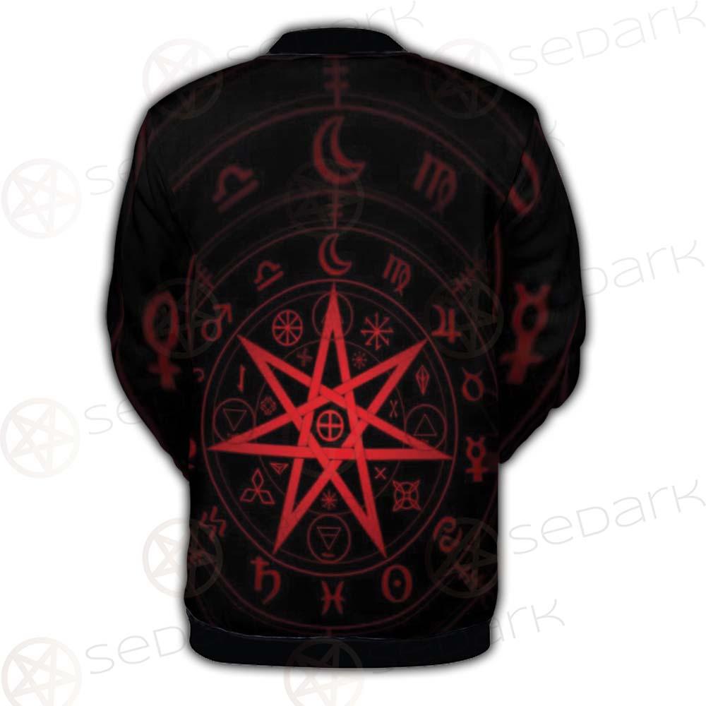 Mystic Wicca Divination SDN-1082 Button Jacket